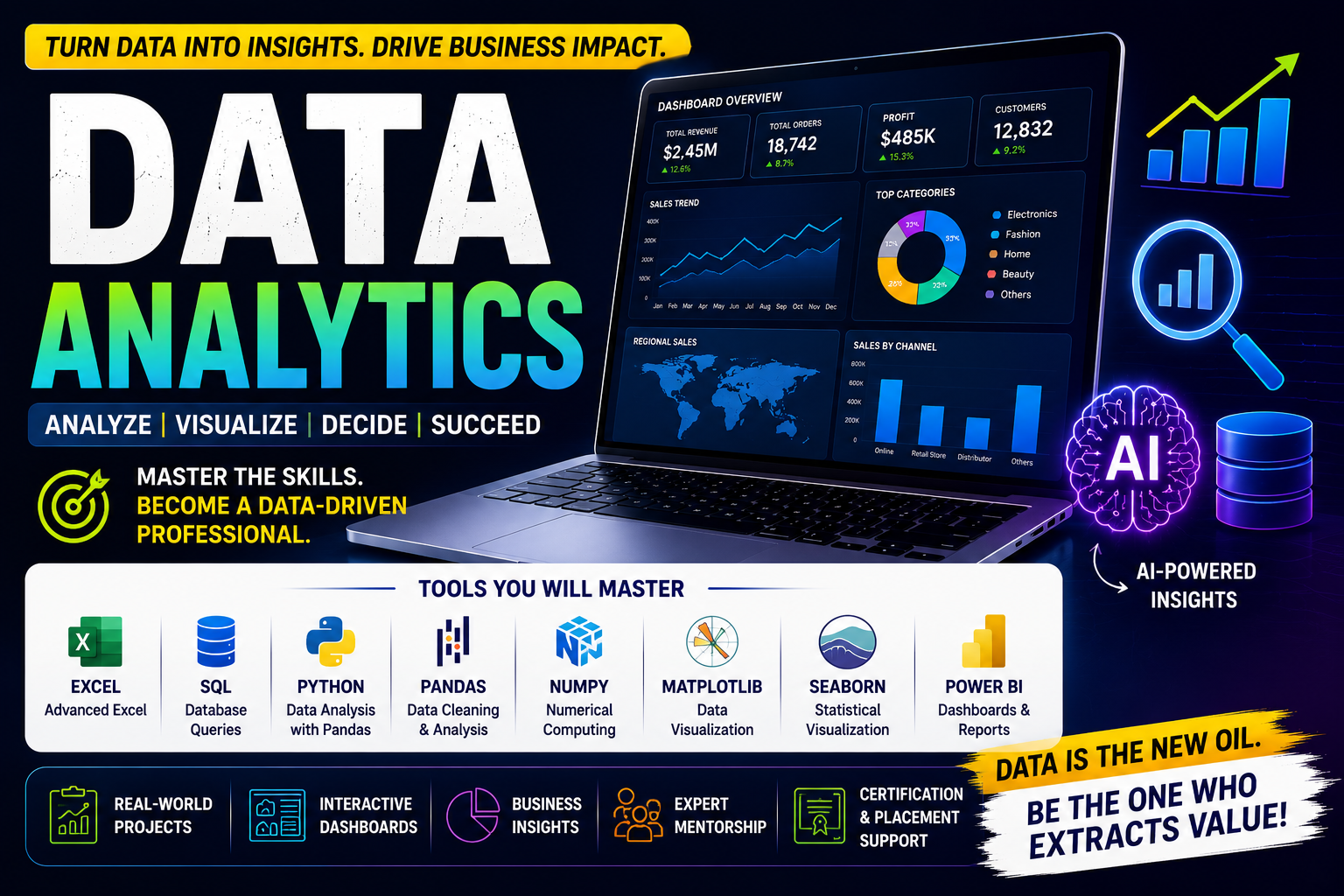 Data Analytics — course cover