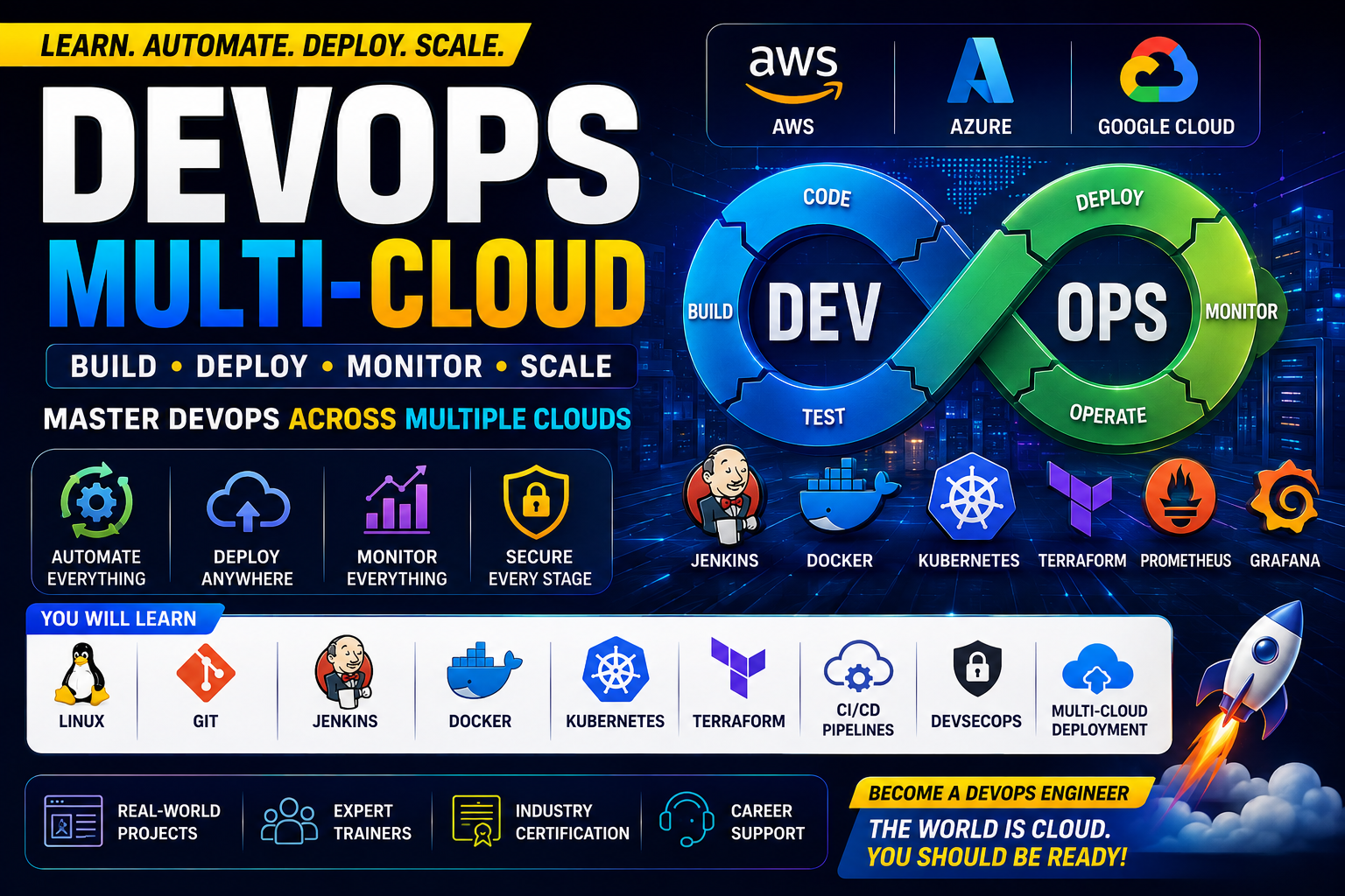 DevOps Multicloud — course cover