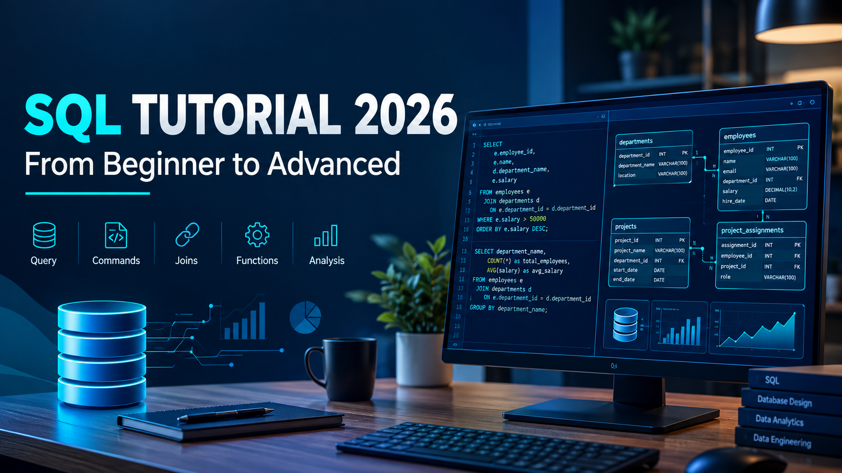 Complete Guide to SQL for Beginners — featured image