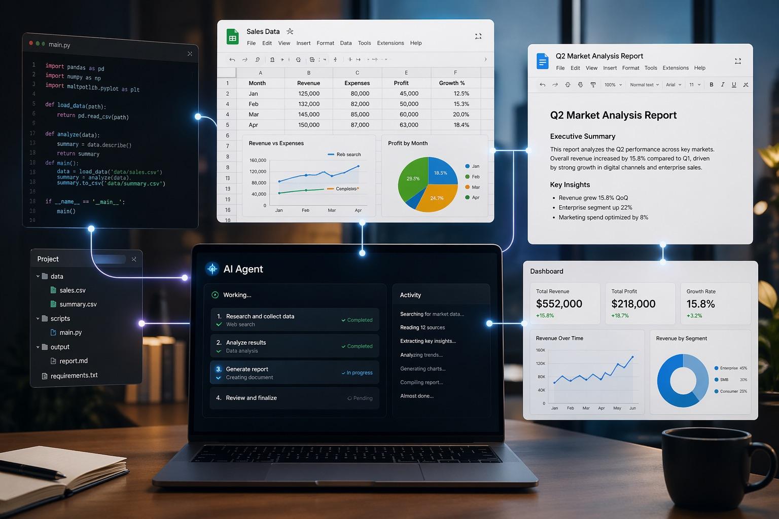AI & Machine Learning Internship Program — course promotional image